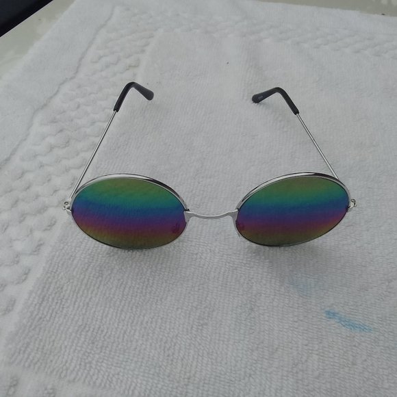 2 pairs of retro-vintage/round/delicate sunglasses, SKU main image 4